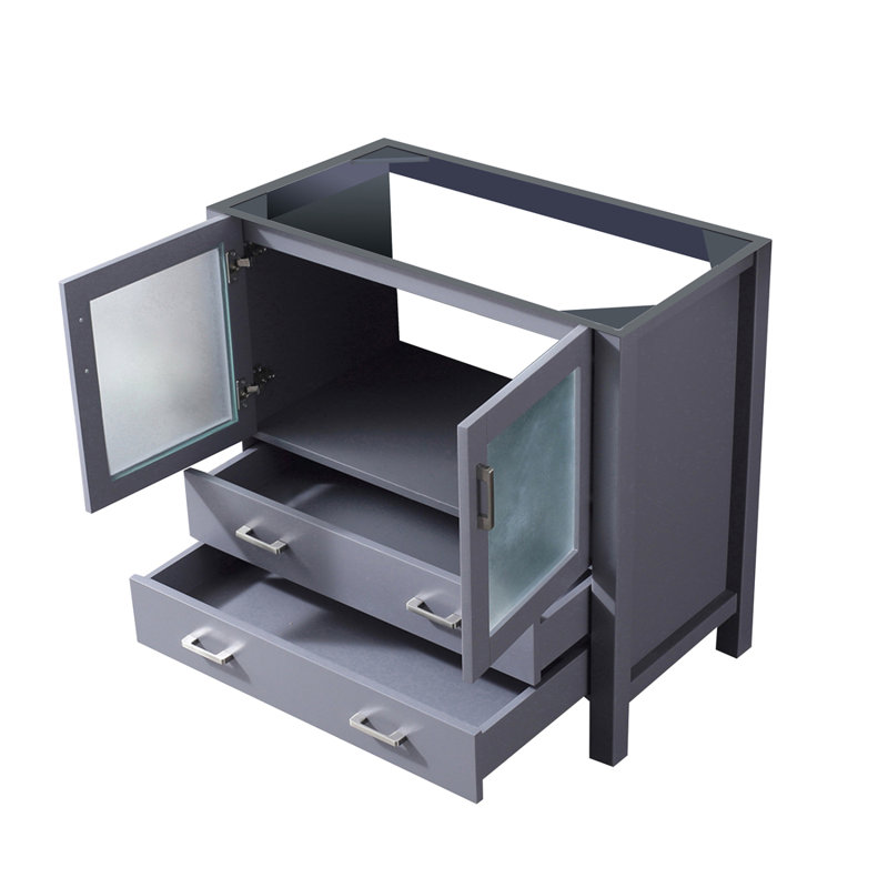 Meuble-lavabo gris foncé 36 po X P 18,25 po D