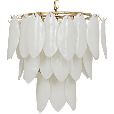 Lotus 4 - Light Tiered Chandelier
