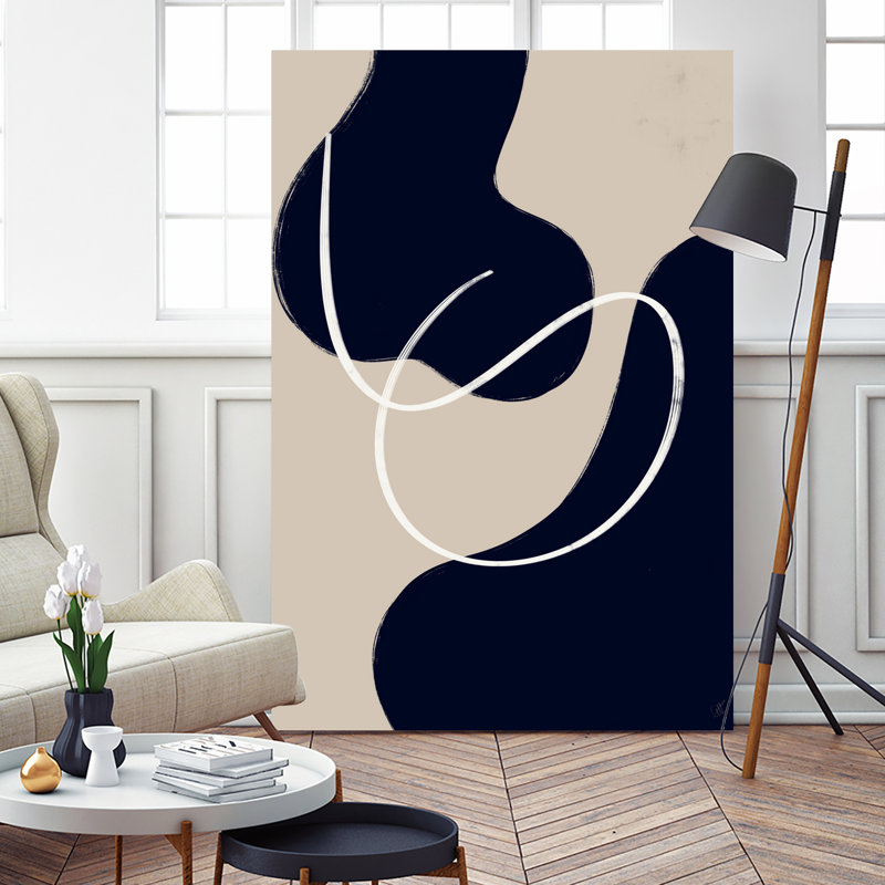 «Scandi Abstract 3 on Canvas» par Anne-Marie, reproduction, H 84 po x l 84 po x P 1,5 po