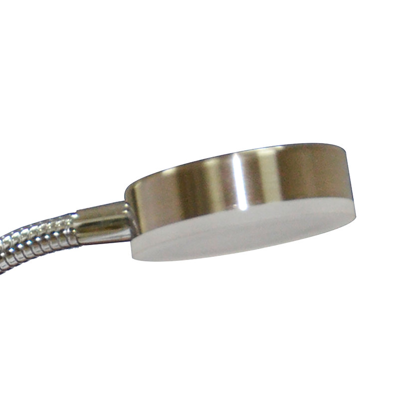 Elijah Adjustable Metal Desk Lamp, Satin Nickel