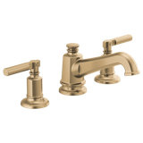 Invari™ Widespread Lavatory Faucet with Angled Spout - Less Handles