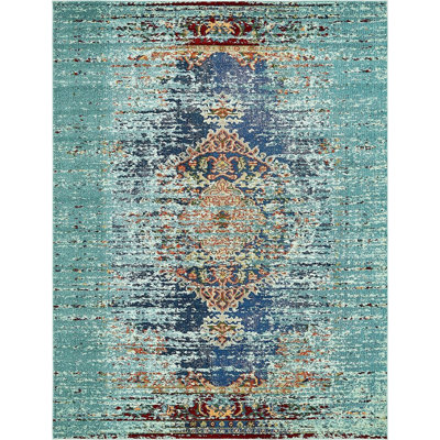 Dimonetta Washable Oriental Indoor Rug