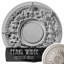Médaillon de plafond Endurathane Antonio, l 35 7/8 po x H 22 1/2 po x P 4 3/8 po, finition noir de jais peint à la main-28584909