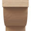 Queue de chevron Alpine Woodgrain TimberThane, brun clair apprêté-88141166