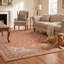 Tapis persan traditionnel avec médaillon, couleur lavande, orange, ivoire, or, vert et gris, lavable à la machine, antidérapant, à poils courts, idéal pour l'intérieur et l'extérieur, adapté aux animaux domestiques, pour salon, chambre, salle à manger, entrée, couloir, bureau.-1044297371