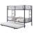 Aafke Twin-Over-Twin Bunk Bed with Trundle,Metal Trundle- W/Safety Rail and Ladder-1482041282