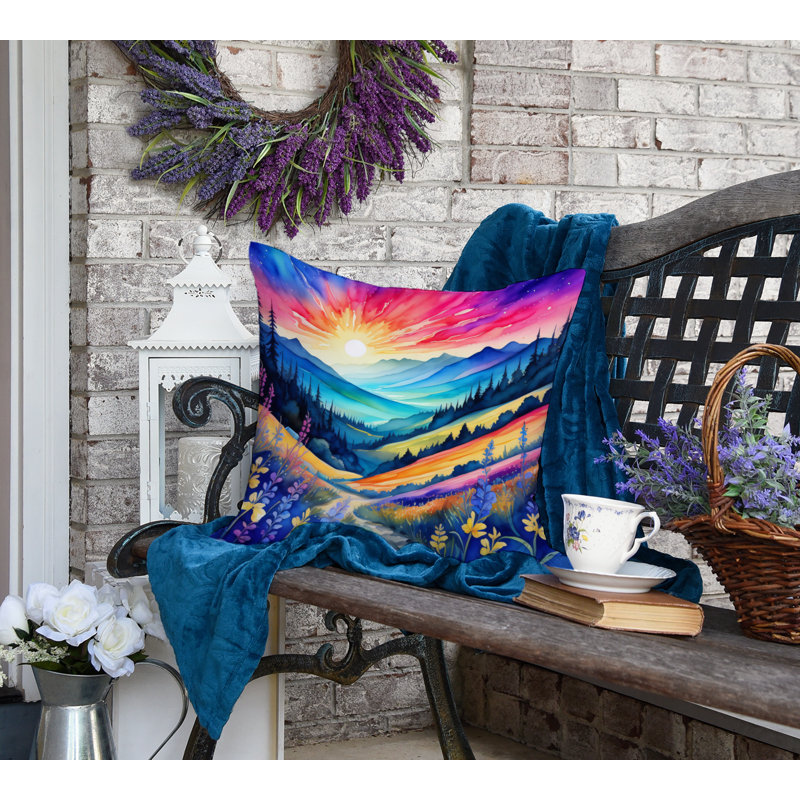  Coussin décoratif intérieur / extérieur en polyester Autre / Sans motif, 18 po x 18 po