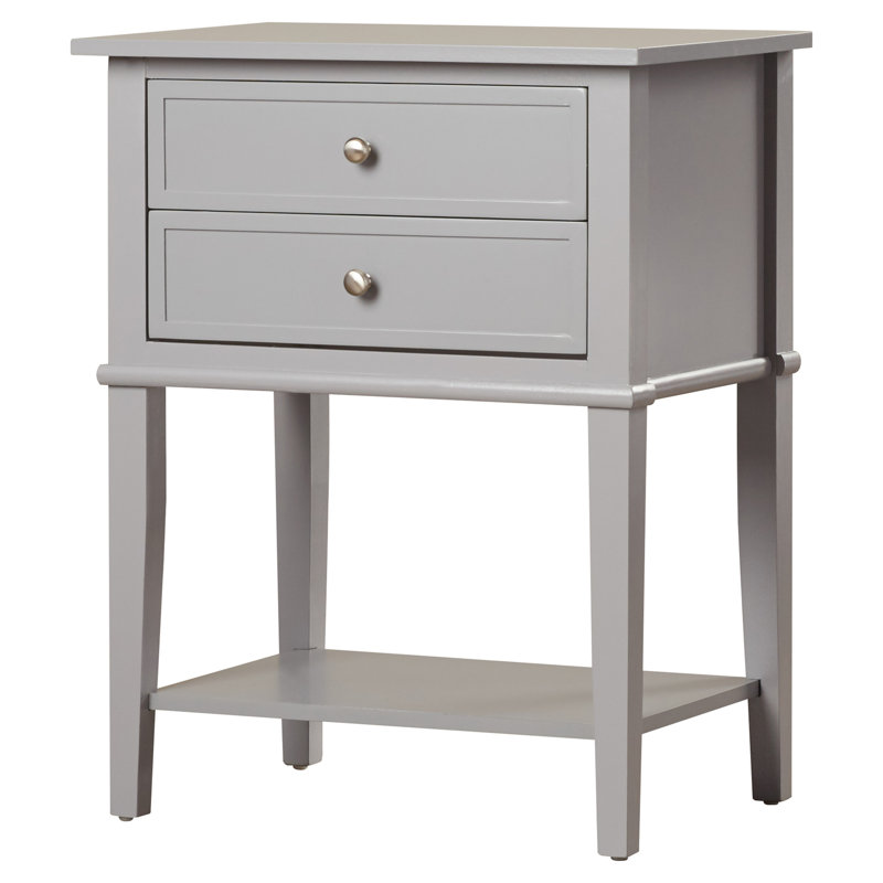 Jesse End Table, Grey
