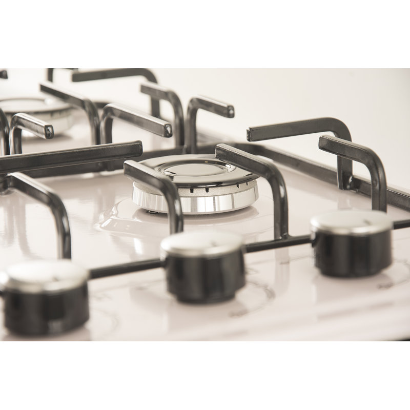 ABBA 23.7" 4 Burner Gas Cooktop, White