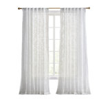 Ted Baker Chantilly White 50 X 84 Curtain Panel Pair (Set Of 2)