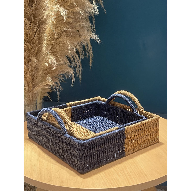 Plateau de service de 2 repose-pieds Azeriah