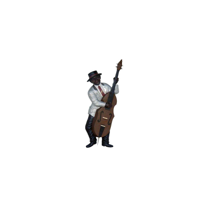 Statue de joueur de guitare Bradynn
