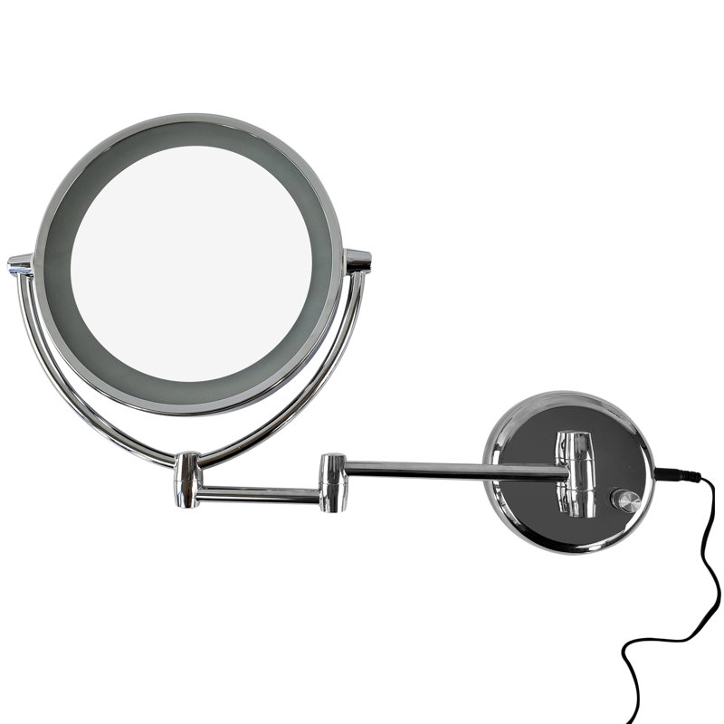 Miroir grossissant éclairé
