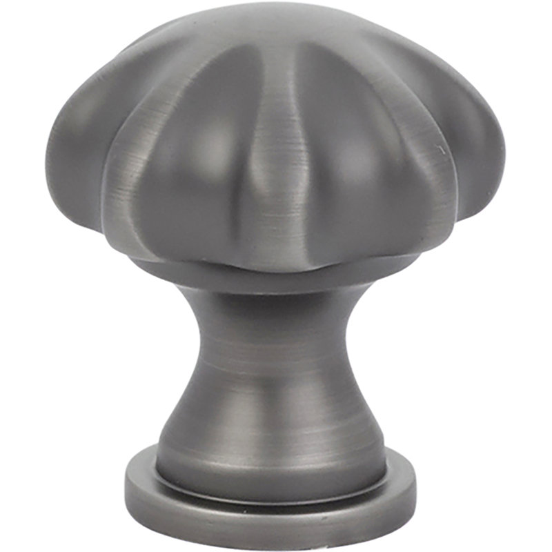 Melon Oversized 1" Novelty Knob, Pewter, 1.75''