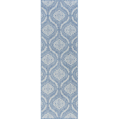 Tapis bleu intérieur / extérieur