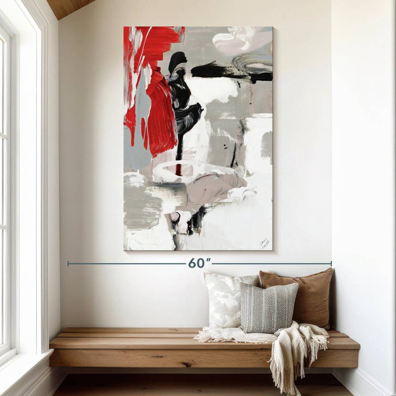 Avery Splash of Red, H 51 po x l 34 po