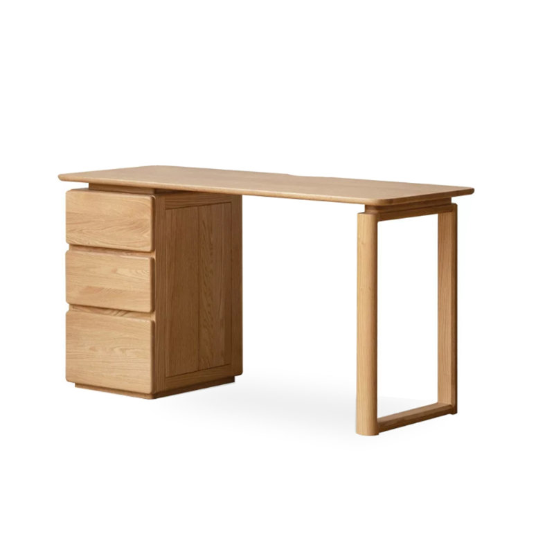 Solid Wood Writing Desk, 29.45" H x 47.24" W x 22.05" D