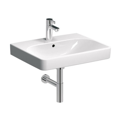 Geberit HWB 45cm Smyle with tap and design siphon