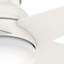 44" Isotope 5 - Blade LED Flush Mount Ceiling Fan with Wall Control and Light Kit Included-954344134