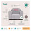 Fauteuil club personnalisé Keet, Gingham-12210611-12210590-12211149
