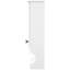 Wall Mounted, Medicine Cabinet, White, Solid Wood Frame, Adjustable Shelves, Dressing Area Use Storage With Mirror, Modern Style, Wood,
