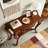 Elegant Two-Tier Entryway Hallway Table