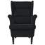 Fauteuil Latitude Run® en velours noir-175897478