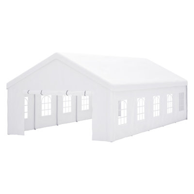 16x32FT Party Tent Canopy with Removable Walls for Weddings, BBQs and Outdoor Events
