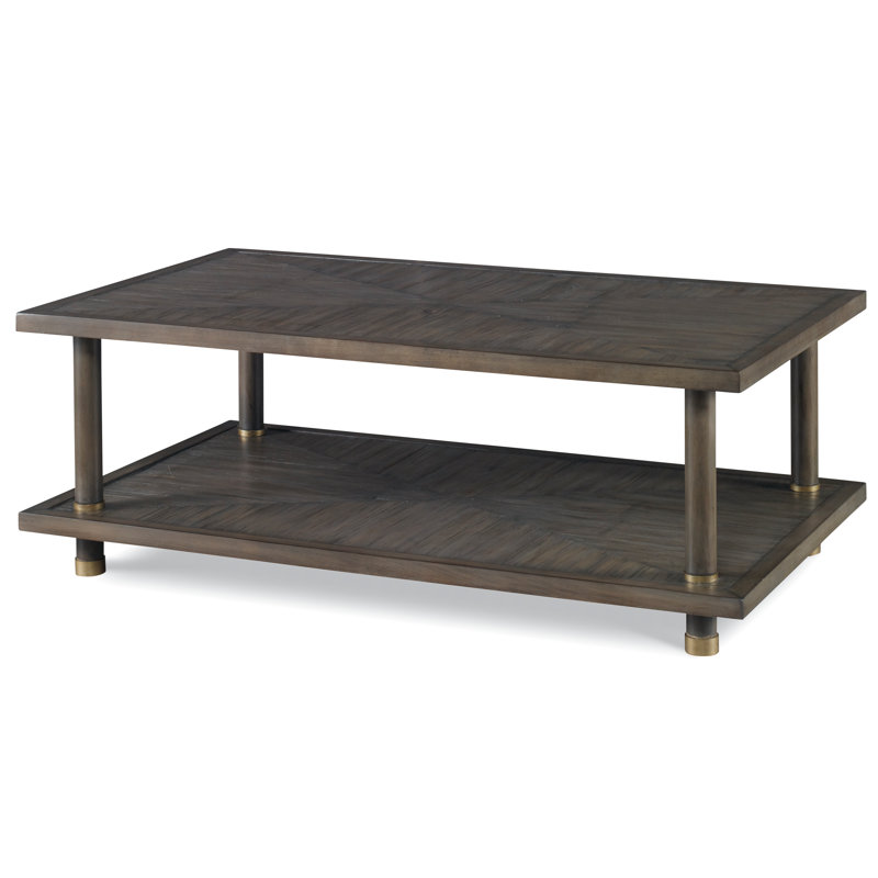 Caribe Cocktail Table, Mink Gray
