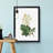 Oakleaf Hydrangea by Pierre-Joseph Redoute - Picture Frame Painting Print-55576947-55576946