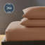 Silentnight Pure Cotton 200 TC Extra Deep Fitted Sheet-112620257-112620263