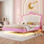 Cadre de lit princesse avec lumières DEL-649390007