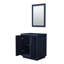 Icon 59.25" Single Bathroom Vanity Base and Mirror Only-1882107058