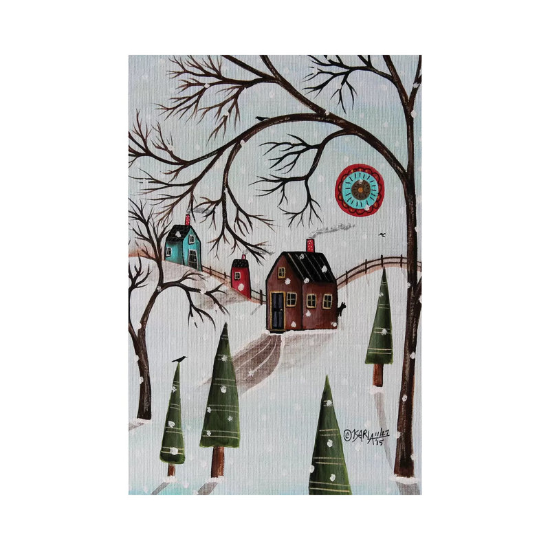 Winter Day I by Karla Gerard - Wrapped Canvas Print