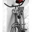 Abandonné à bicyclette - Impression encadrée encadrée