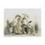 « serre orchidées on shiplap », reproduction de peinture à l’acrylique sur toile tendue-31872186