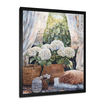 Harriss - Art mural sur toile floral