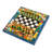 Crader World Menagerie 2 Player Wood Chess And Checkers Set