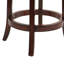 Tabouret pivotant en bois massif-69426690