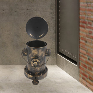 Vintage Step On Trash Can