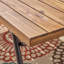 Causeuse d'extérieur avec table basse Canoga