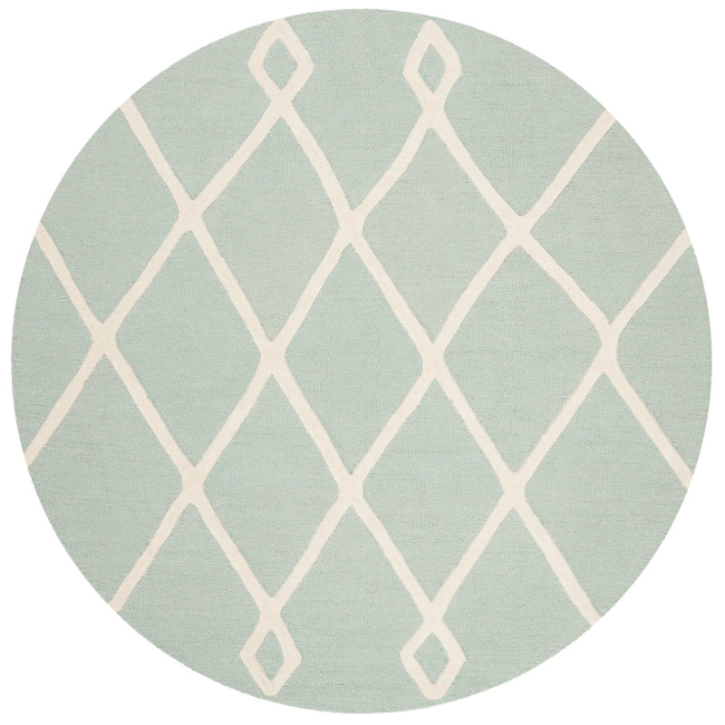 Krystyna Hand Tufted Wool Rug, Round 5'