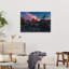 Twisted Tree Desert Sunset Colorful Dramatic Serene Landscape Nature Wall Art Print 1 Piece Wrapped Canvas Wall Art-1183183485