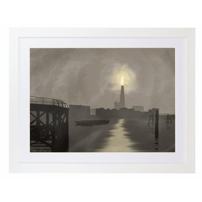 'Shard in Fog' 1 Piece Wall Art