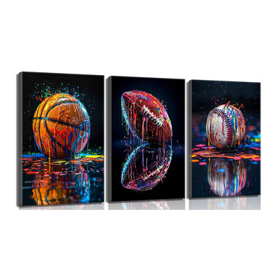 3 Piece Wrapped Canvas Print
