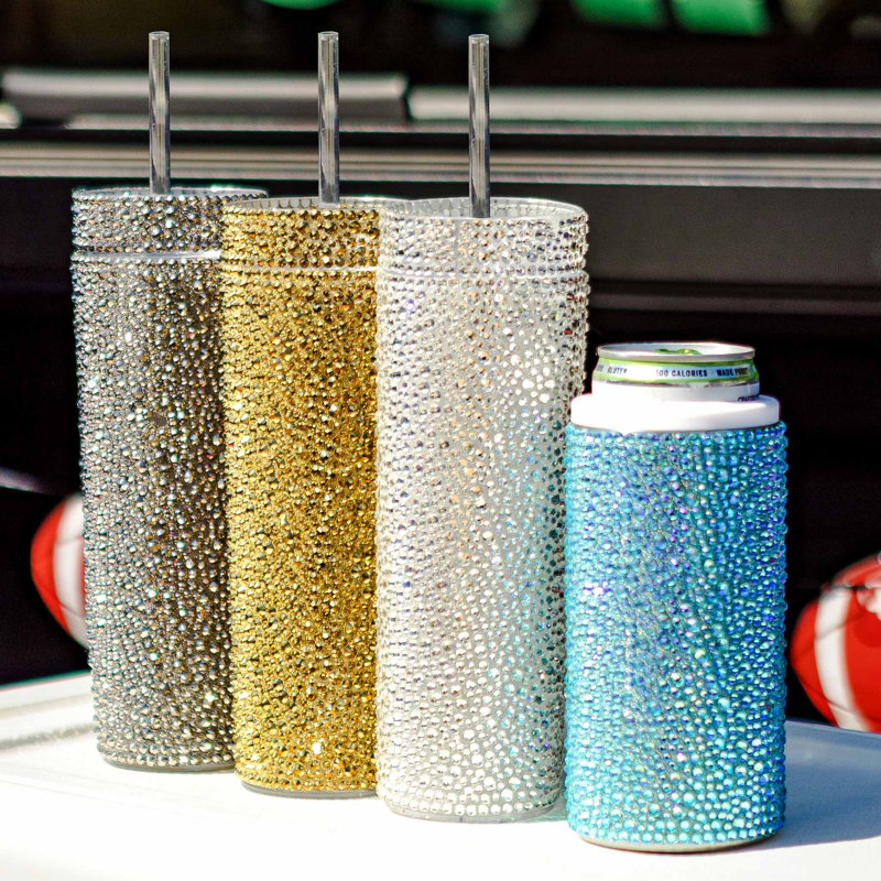 Verre Strass Strass Acrylique, Argent argent