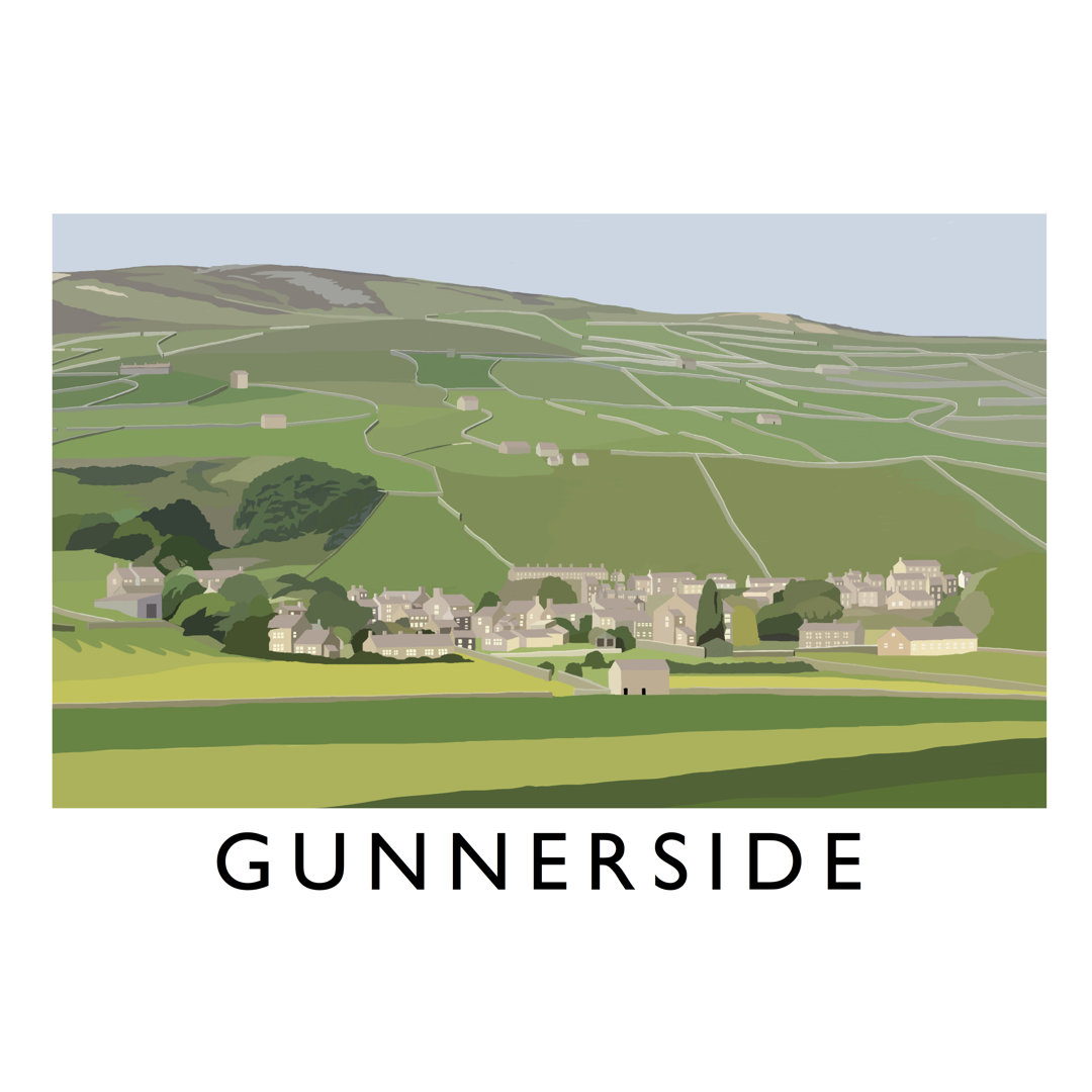 Gunnerside by Richard O'Neil - Graphic Art Print on Paper