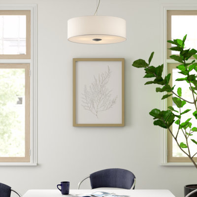 Madison 3 - Light Natural Drum Pendant