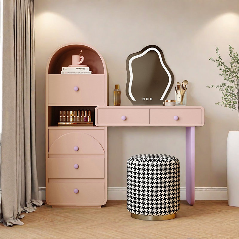 Fraiser Vanity, Pink/Purple