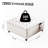 Fabric Bench with Storage